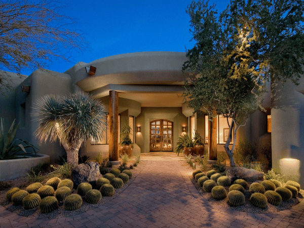 Organized Desert Landscape Design