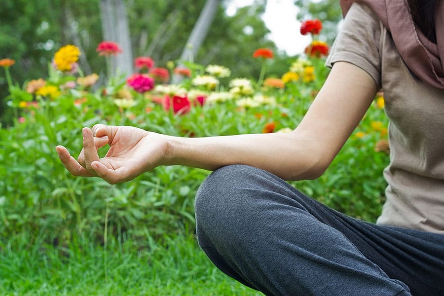 meditation_garden_woman